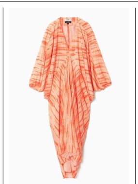 Cos × Tabata Shibori - Oversized Silk Kaftan Dress